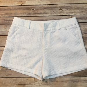 NWOT Calvin Klein Textured White Short